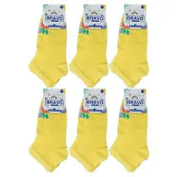 جوراب بچگانه براوو مدل BR-894 مجموعه 6 عددی