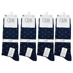 جوراب مردانه کلاب مدل CL-9044 مجموعه 4 عددی