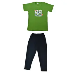 ست تی شرت و شلوار پسرانه ویمبی مدل 25691