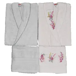 سرویس حوله پالتویی 4 تکه تاچ مدل T-444847
