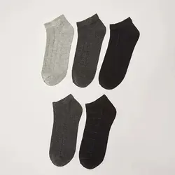 جوراب ساق کوتاه مردانه ال سی وایکیکی مدل S12578Z8 مجموعه 5 عددی