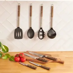 ابزار آشپزی 8 پارچه کاراجا مدل Timber