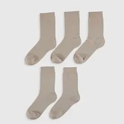 جوراب ساق بلند مردانه ال سی وایکیکی مدل 0SH880Z8 مجموعه 5 عددی
