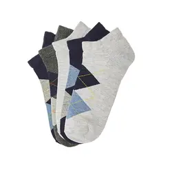 جوراب ساق کوتاه مردانه ال سی وایکیکی مدل S28916Z8 مجموعه 5 عددی