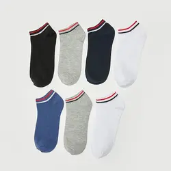 جوراب ساق کوتاه مردانه ال سی وایکیکی مدل W16154Z78 مجموعه 7 عددی