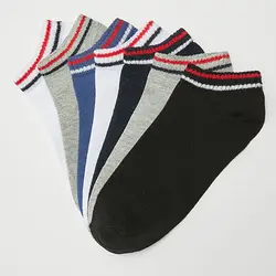 جوراب ساق کوتاه مردانه ال سی وایکیکی مدل W16154Z78 مجموعه 7 عددی