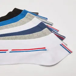 جوراب ساق کوتاه مردانه ال سی وایکیکی مدل W16154Z8 مجموعه 7 عددی