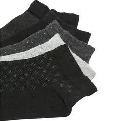 جوراب ساق کوتاه مردانه ال سی وایکیکی مدل W19402Z8 مجموعه 5 عددی