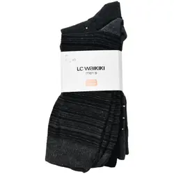 جوراب مردانه ال سی وایکیکی مدل S29477Z8 مجموعه 5 عددی