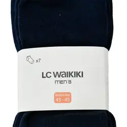 جوراب مردانه ال سی وایکیکی مدل W16145Z8 مجموعه 7 عددی
