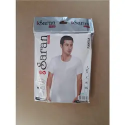 زیرپوش آستین دار مردانه ساران مدل SN-21A مجموعه 3 عددی