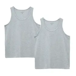 زیرپوش بدون آستین مردانه ال سی وایکیکی مدل S21696Z8 مجموعه 2 عددی