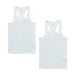 زیرپوش بدون آستین مردانه ال سی وایکیکی مدل S22612Z8 مجموعه 2 عددی