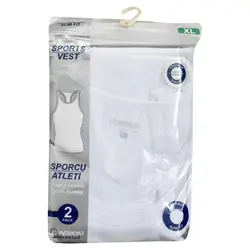 زیرپوش بدون آستین مردانه ال سی وایکیکی مدل S22612Z8 مجموعه 2 عددی