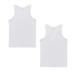 زیرپوش بدون آستین مردانه ال سی وایکیکی مدل S22614Z8 مجموعه 2 عددی