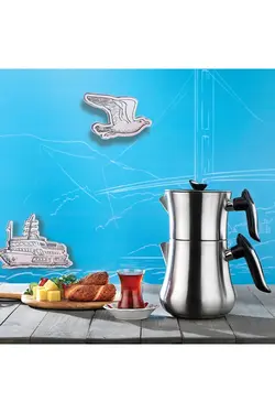 ست کتری و قوری شفر مدل İncedem