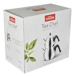 ست کتری و قوری شفر مدل Tea Chef