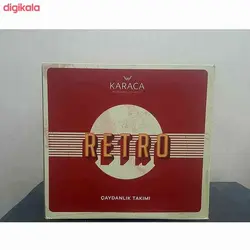 ست کتری و قوری کاراجا مدل Retro