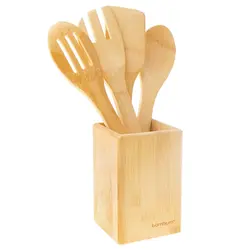 سرویس کفگیر و ملاقه 5 پارچه بامبوم مدل Ravioli Max