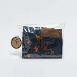 شورت مردانه ال سی وایکیکی مدل W2DQ40Z8 به همراه جوراب