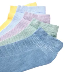 جوراب ساق کوتاه مردانه ال سی وایکیکی مدل S28900Z8 مجموعه 5 عددی