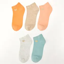 جوراب کالج زنانه ال سی وایکیکی مدل S20460Z8 بسته 5 عددی