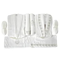 سرویس حوله پالتویی 8 تکه دانتلا ویتا مدل Love