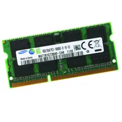 رم لپ تاپ DDR3 تک کاناله 1333 مگاهرتز CL19 سامسونگ مدل ch9 ظرفیت 8 گیگابایت - تورینگ صنعت