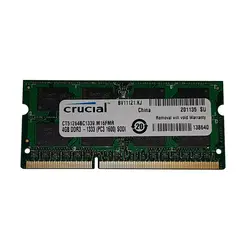 رم دسکتاپ DDR4 تک کاناله 2666 مگاهرتز CL19 کروشیال مدل CT8G4DFS8266 ظرفیت 8 گیگابایت
