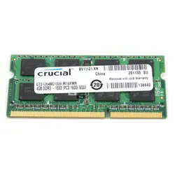 رم دسکتاپ DDR4 تک کاناله 2666 مگاهرتز CL19 کروشیال مدل CT8G4DFS8266 ظرفیت 8 گیگابایت