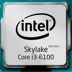 پردازنده مرکزی اینتل سری Skylake مدل Core i3-6100