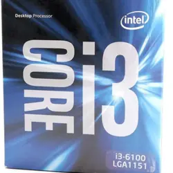 پردازنده مرکزی اینتل سری Skylake مدل Core i3-6100