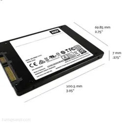 اس اس دی اینترنال وسترن دیجیتال مدل Green WDS240G2G0A ظرفیت 240 گیگابایت - تورینگ صنعت