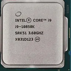 پردازنده مرکزی اینتل سری Comet Lake مدل Core i9-10850k