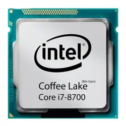 پردازنده مرکزی اینتل سری Coffee Lake مدل Core i7-8700 تری - تورینگ صنعت