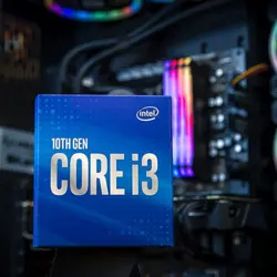 پردازنده مرکزی اینتل سری Coffee Lake مدل Core i3-10100F