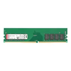 رم دسکتاپ DDR4 تک کاناله 2400 مگاهرتز کینگستون ظرفیت 8 گیگابایت