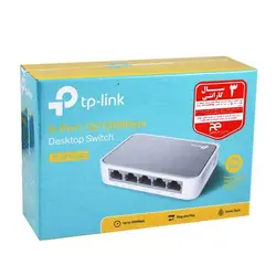 سوییچ ۵ پورت TP-LINK TL-SF1005D 5Port Desktop Switch