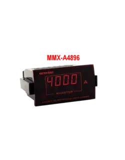 آمپرمتر مولتی رنج میکرو پروسسوری A4896 - میکرومکس