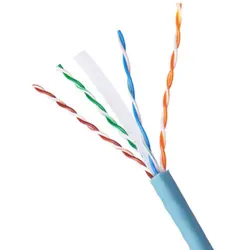 کابل شبکه CAT6 SFTP اشنایدر حلقه 500 متری اکتاسی با روکش LSZH