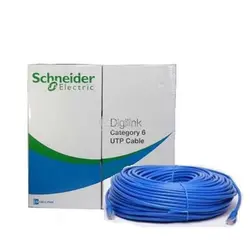 کابل شبکه CAT6 SFTP اشنایدر حلقه 500 متری اکتاسی با روکش LSZH