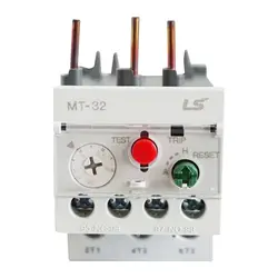 بی متال LS برای کنتاکتور 9 الی 40 آمپر تنظیم جریان 2.5 تا 4 آمپر کد فنی: MT-32/3H - 0.4~0.63