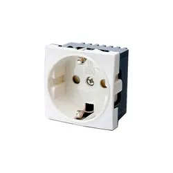 پریز برق سفید دانوب 45×45