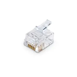 بسته 100 عددی کانکتور RJ12