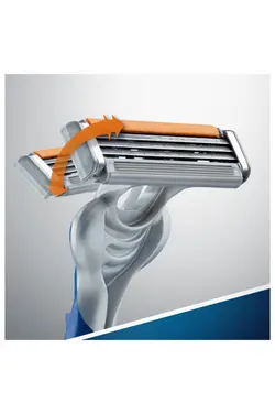 ژیلت بلوتری 3لبه بسته 8 عددی