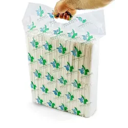 حوله یکبار مصرف سایز 40*80 گرماژ بسته 100عددی