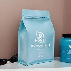 ماسک لاتکسی هیالورونیک اسید رویال royal حجم ۲۵۰ گرم