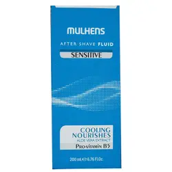 محلول افتر شیو مولهنس آبی مدل Sensitive حجم 200 میلی لیتر