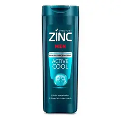 شامپو ضد ریزش مو مردانه ACTIVE COOL زینک حجم 340 میلی لیتر