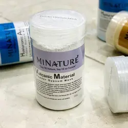 ماسک گچی مواد آتشفشانی میناتور وزن 500 گرم